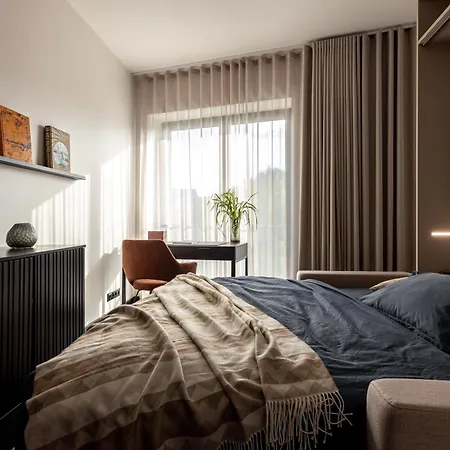 アパート Luxury Seaside Penthouse With A View Of The Old Town タリン