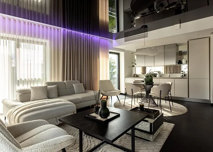 Apartament Luxury Seaside Penthouse With A View Of The Old Town Tallin